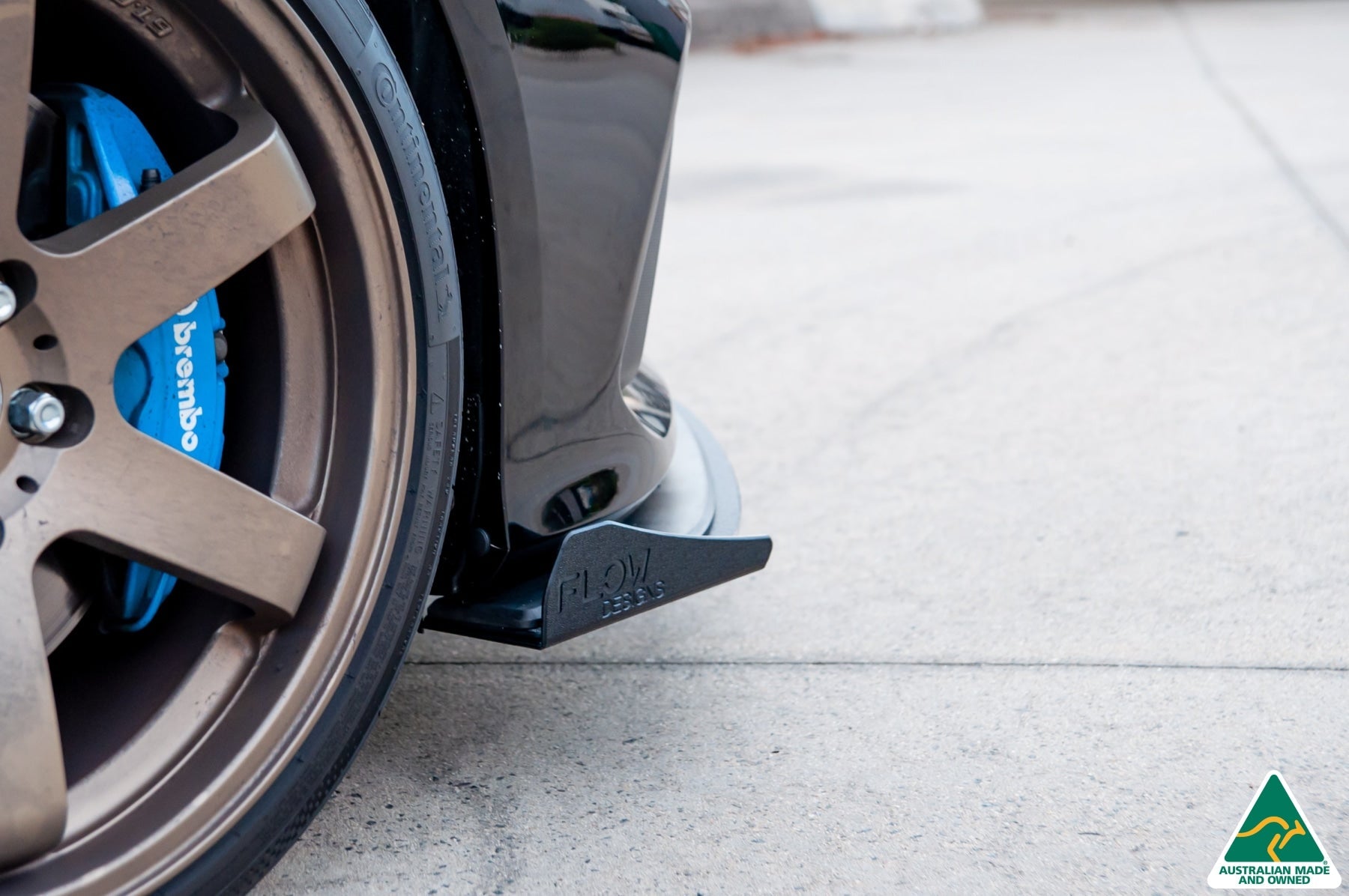 FLOW Designs  MK3 Focus RS Rear Spat Winglets (Pair)