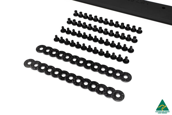 FLOW Designs  MK7.5 Golf R Wagon Side Skirt Splitters (Pair) - MODE Auto Concepts