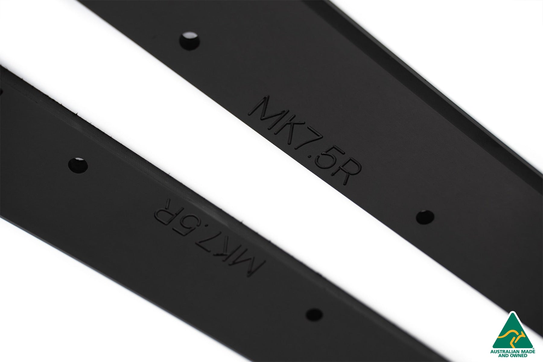 FLOW Designs  MK7.5 Golf R Side Skirt Splitters (Pair)