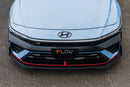 CN7 V2 i30N Sedan FL 2024 Front Lip Splitter & Mounting Brackets (Pair) - MODE Auto Concepts