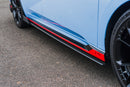 FLOW Designs  CN7 V2 i30N Sedan FL 2024 Side Skirt Splitters (Pair) - MODE Auto Concepts