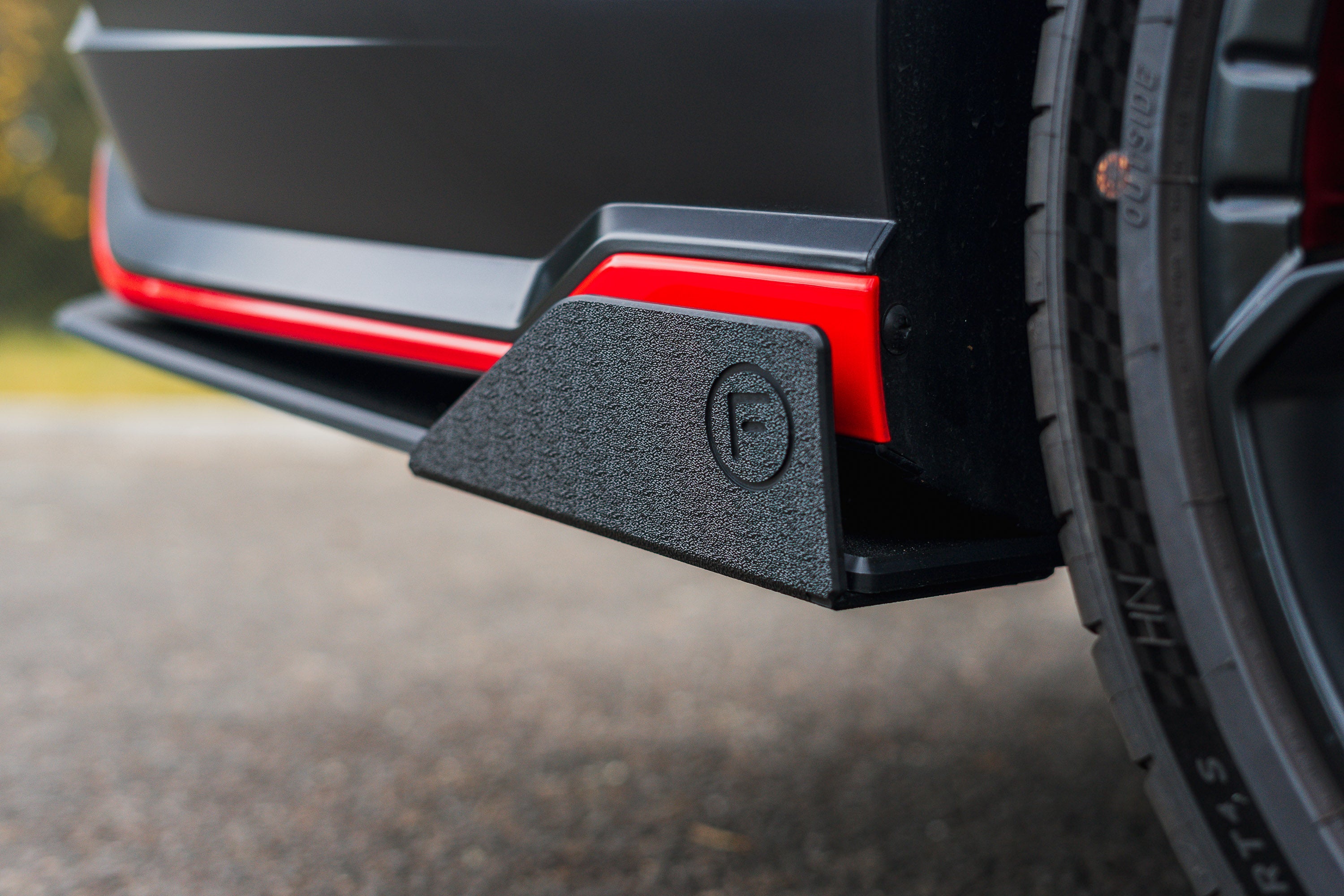 FLOW Designs  CN7 V2 Elantra N Sedan Facelift V2 - 2024 Rear Spats (Pair) - MODE Auto Concepts