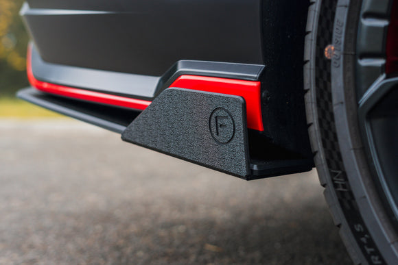 FLOW Designs  CN7 V2 i30N Sedan FL 2024 Rear Spat Winglets (Pair) - MODE Auto Concepts