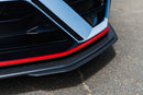FLOW Designs  CN7 V2 Elantra N Sedan Facelift V2 - 2024 Front Lip Splitter Extensions (Pair) - MODE Auto Concepts