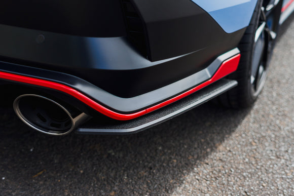 FLOW Designs  CN7 V2 Elantra N Sedan Facelift V2 - 2024 Rear Spats (Pair) - MODE Auto Concepts