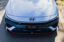 CN7 V2 i30N Sedan FL 2024 Front Lip Splitter & Mounting Brackets (Pair) - MODE Auto Concepts