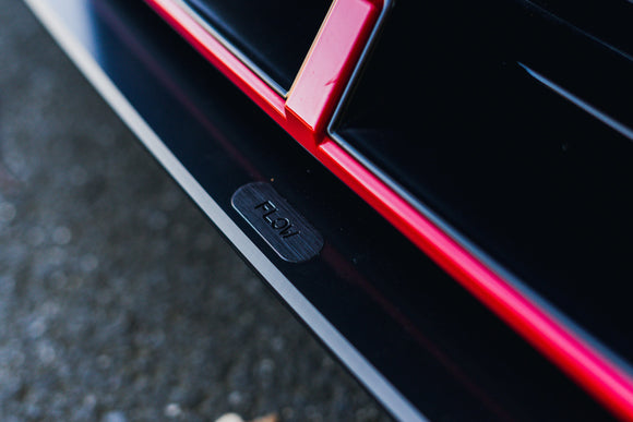 FLOW Designs  CN7 V2 Elantra N Sedan Facelift V2 - 2024 Front Lip Splitter & Mounting Brackets (Pair) - MODE Auto Concepts