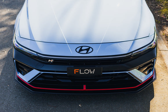 CN7 V2 i30N Sedan FL 2024 Front Lip Splitter Extensions (Pair) - MODE Auto Concepts