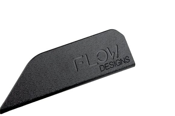 FLOW Designs  i30N-Line Hatch PDe.V6 FL 2024+ Front Lip Splitter Winglets (Pair) - MODE Auto Concepts