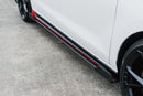 FLOW Designs  i30N Hatch PDE V6 FL2 2025 Side Skirt Splitters (Pair) - MODE Auto Concepts
