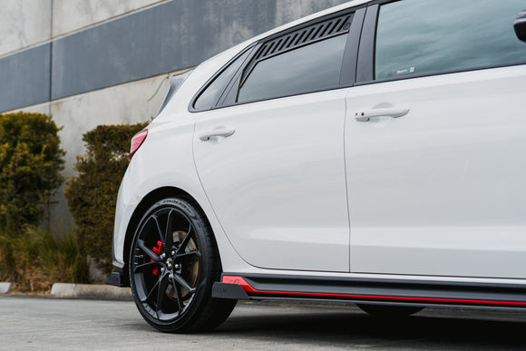 Hyundai i30N Hatch PDE V6 FL2 2025 Rear Window Vents (Pair) - MODE Auto Concepts