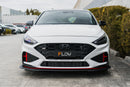 FLOW Designs  i30N Hatch PDE V6 FL2 2025 Front Lip Splitter Extensions (Pair) - MODE Auto Concepts