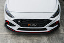 FLOW Designs  i30N Hatch PDE V6 FL2 2025 Front Lip Splitter Winglets (Pair) - MODE Auto Concepts