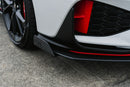 FLOW Designs  i30N Hatch PDE V6 FL2 2025 Front Lip Splitter & Reinforcement Brackets - MODE Auto Concepts
