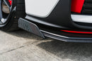 FLOW Designs  i30N Hatch PDE V6 FL2 2025 Front Lip Splitter Winglets (Pair) - MODE Auto Concepts