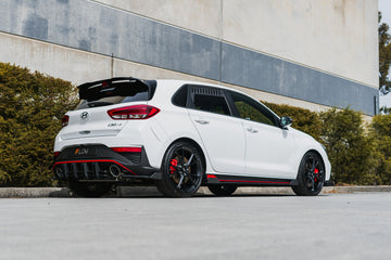 FLOW Designs  i30N Hatch PDE V6 FL2 2025 Flow-Lock Rear Diffuser - MODE Auto Concepts