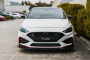 FLOW Designs  i30N Hatch PDE V6 FL2 2025 Front Lip Splitter Extensions (Pair) - MODE Auto Concepts