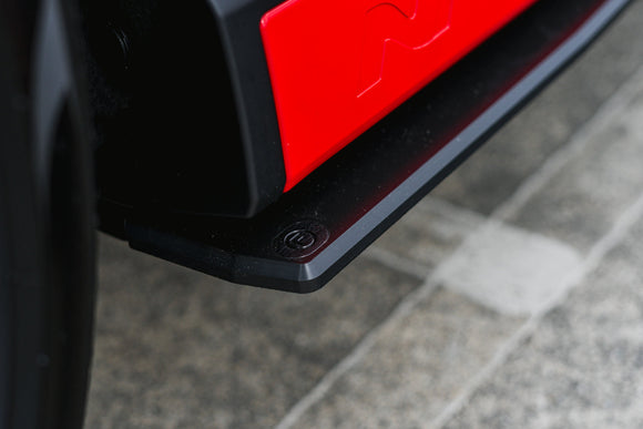 FLOW Designs  i30N Hatch PDE V6 FL2 2025 Side Skirt Splitters (Pair) - MODE Auto Concepts