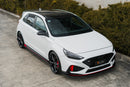 FLOW Designs  i30N Hatch PDE V6 FL2 2025 Front Lip Splitter & Reinforcement Brackets - MODE Auto Concepts