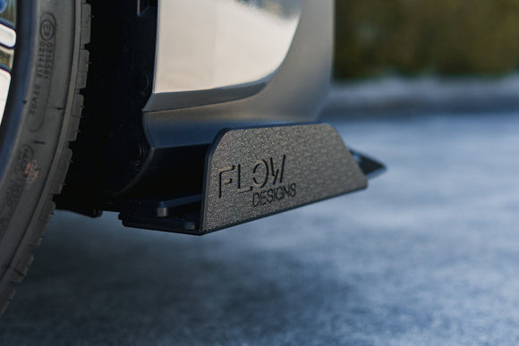 FLOW Designs  i30N-Line Hatch PDe.V6 FL 2024+ Front Lip Splitter & Reinforcement Brackets - MODE Auto Concepts
