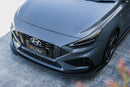 FLOW Designs  i30N-Line Hatch PDe.V6 FL 2024+ Front Lip Splitter & Reinforcement Brackets - MODE Auto Concepts