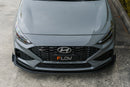 FLOW Designs  i30N-Line Hatch PDe.V6 FL 2024+ Front Lip Splitter Extensions (Pair) - MODE Auto Concepts