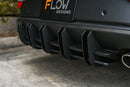 FLOW Designs  i30N-Line Hatch PDe.V6 FL 2024+ Flow-Lock Rear Diffuser - MODE Auto Concepts