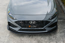 FLOW Designs  i30N-Line Hatch PDe.V6 FL 2024+ Front Lip Splitter & Reinforcement Brackets - MODE Auto Concepts