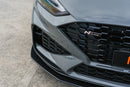 FLOW Designs  i30N-Line Hatch PDe.V6 FL 2024+ Front Lip Splitter & Reinforcement Brackets - MODE Auto Concepts
