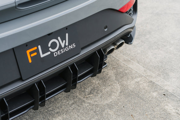 FLOW Designs  i30N-Line Hatch PDe.V6 FL 2024+ Flow-Lock Rear Diffuser - MODE Auto Concepts