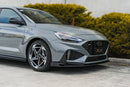 FLOW Designs  i30N-Line Hatch PDe.V6 FL 2024+ Front Lip Splitter Winglets (Pair) - MODE Auto Concepts