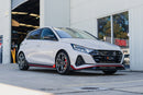 FLOW Designs  i20 N BC3 Facelift - Front Lip Splitter & Mounting Brackets - MODE Auto Concepts