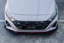 FLOW Designs  i20 N BC3 Facelift - Front Lip Splitter & Mounting Brackets - MODE Auto Concepts