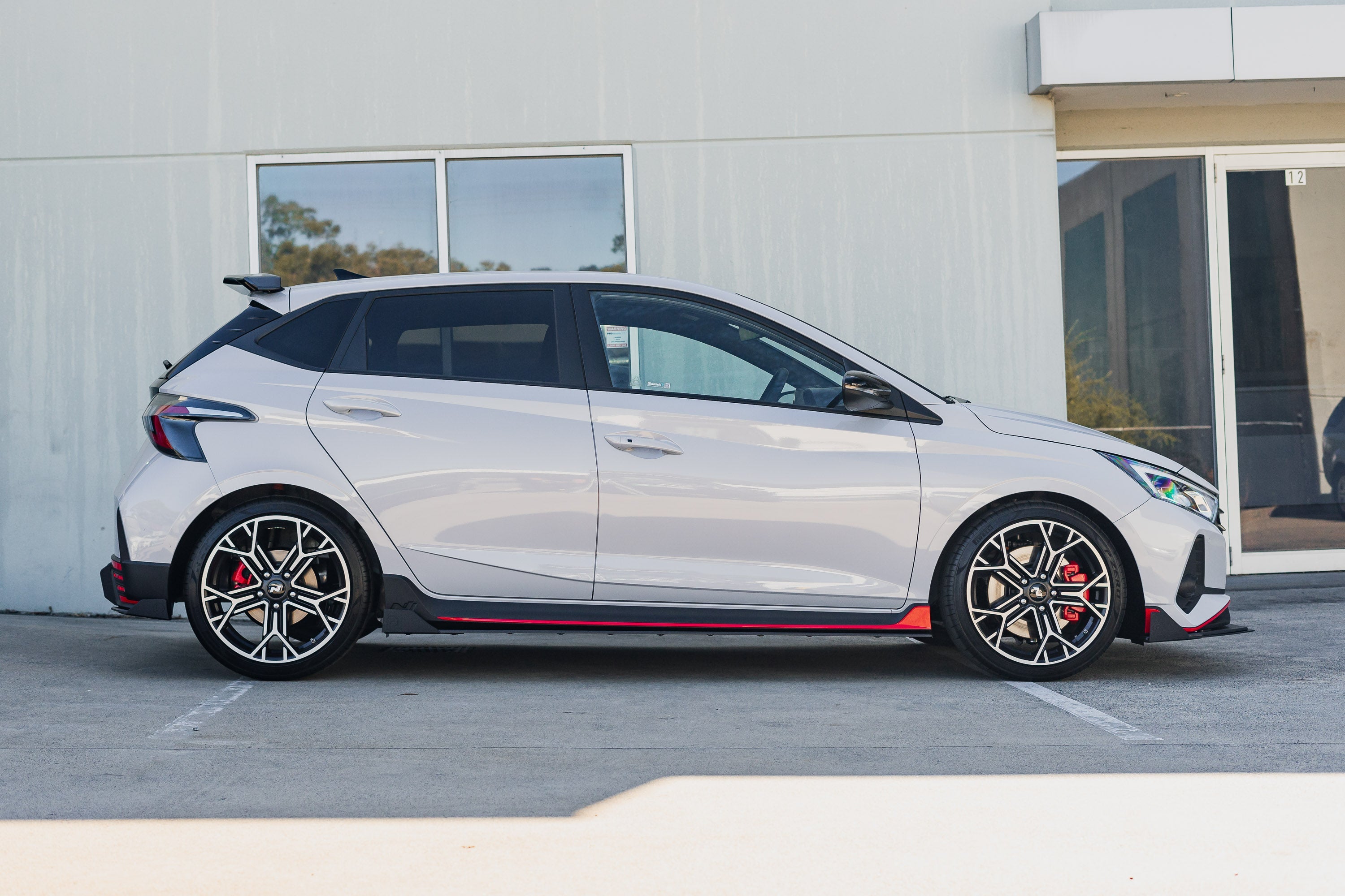 FLOW Designs  i20 N BC3 Facelift - Side Skirt Splitters (Pair) - MODE Auto Concepts