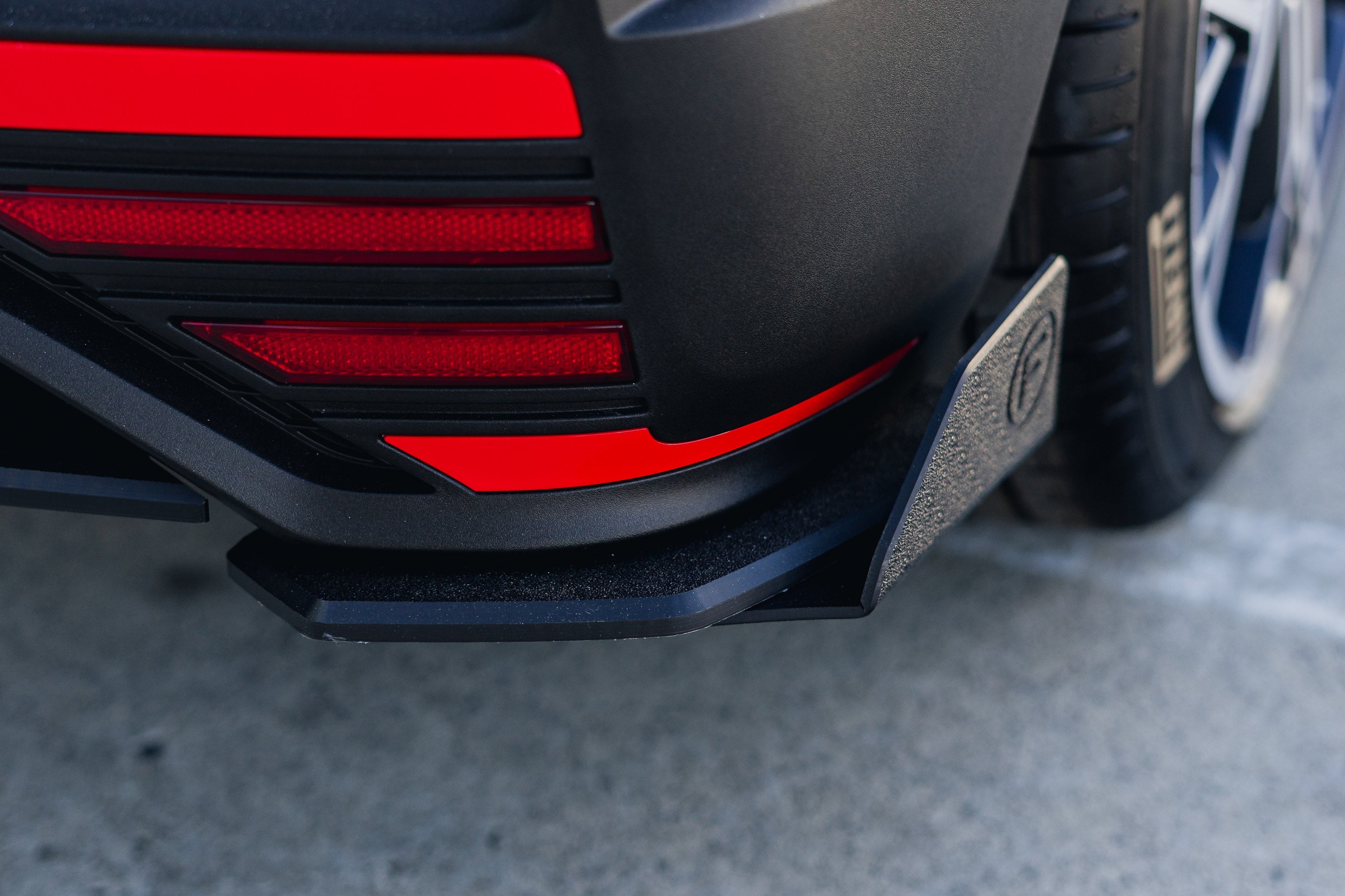FLOW Designs  i20 N BC3 Facelift - Rear Spat Winglets (Pair) - MODE Auto Concepts