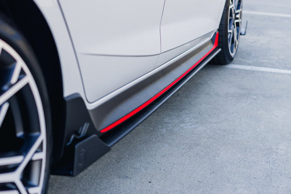i20 N BC3 Facelift - Side Skirt Splitters (Pair) - MODE Auto Concepts