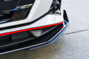 FLOW Designs  i20 N BC3 Facelift - Front Lip Splitter & Mounting Brackets - MODE Auto Concepts