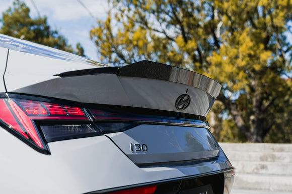 Hyundai CN7 V2 i30 N-Line Sedan FL 2025 Rear Spoiler Extension - MODE Auto Concepts