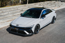 Hyundai CN7 V2 i30 N-Line Sedan FL 2025 Front Lip Splitter Extensions (Pair) - MODE Auto Concepts