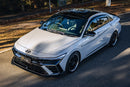 Hyundai CN7 V2 i30 N-Line Sedan FL 2025 Front Lip Splitter & Mounting Brackets (Pair) - MODE Auto Concepts