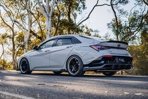 Hyundai CN7 V2 i30 N-Line Sedan FL 2025 Side Skirt Splitter Winglets (Pair) - MODE Auto Concepts