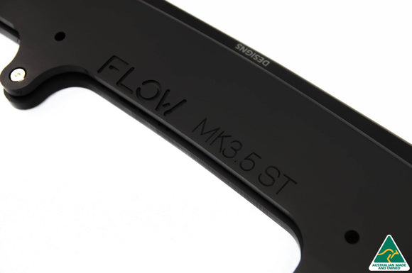 FLOW Designs  MK3.5 Focus ST (Facelift) Front Lip Splitter (2 Piece) - MODE Auto Concepts