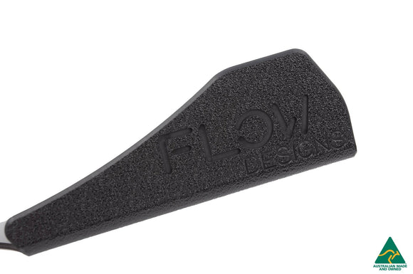 FLOW Designs  S3 8V Sedan Pre-Facelift Front Lip Splitter Winglets (Pair) - MODE Auto Concepts