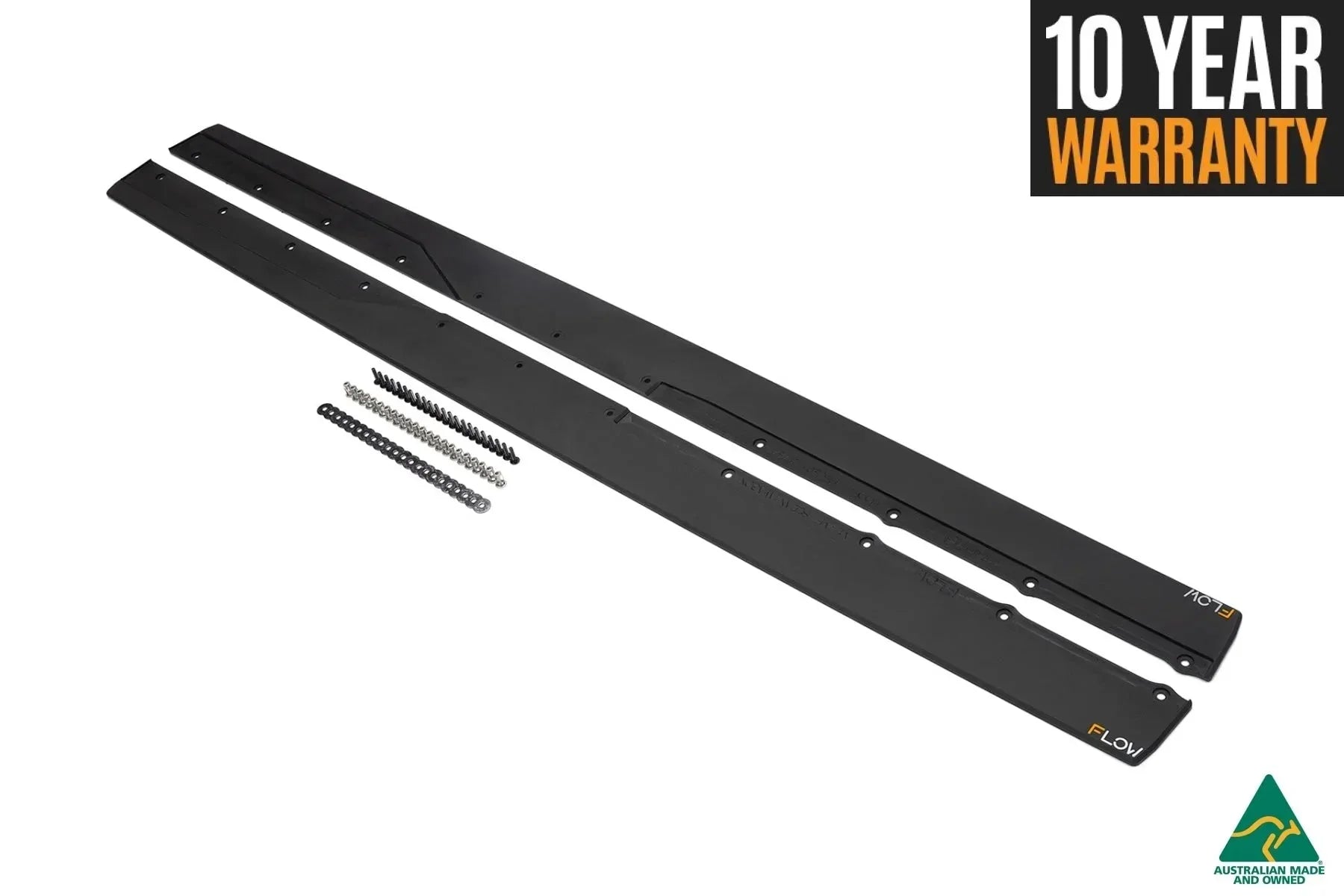 FLOW Designs  VF Commodore S2 Wagon Side Skirt Splitters (Pair) - MODE Auto Concepts
