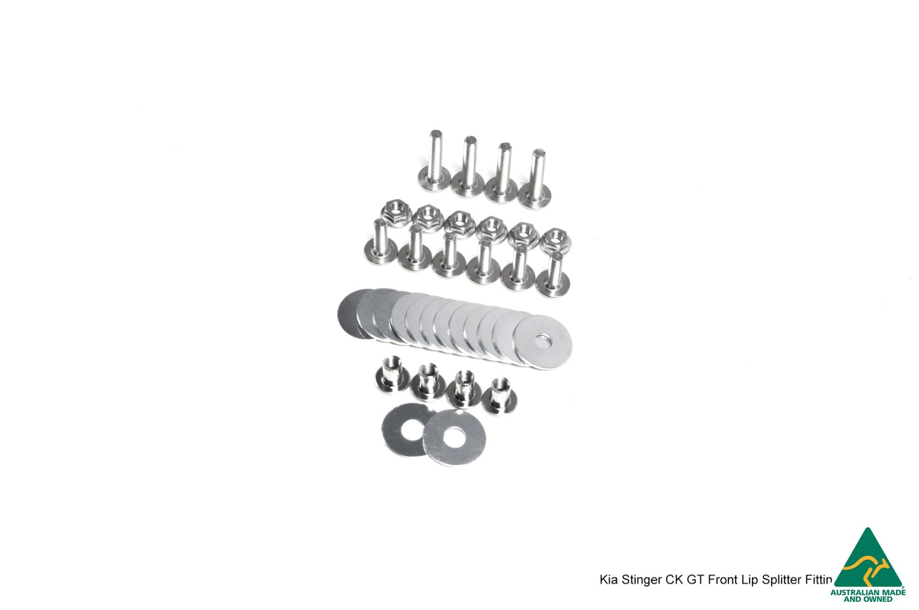 FLOW Designs  Stinger CK GT Front Lip Splitter & Bumper Reinforcement Brackets - MODE Auto Concepts