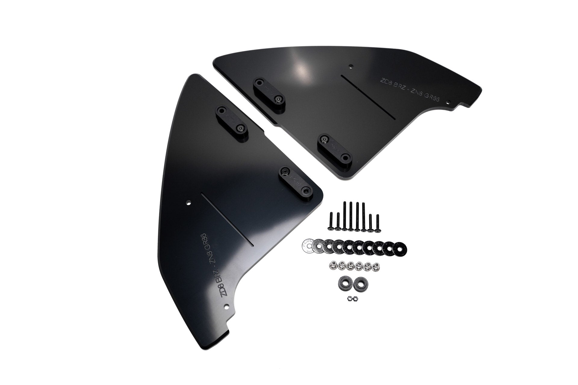 FLOW Designs  ZD8 BRZ Rear Spats (GLOSS; Pair) - MODE Auto Concepts