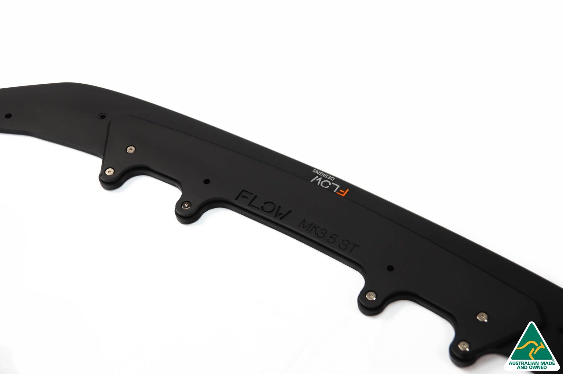 FLOW Designs  MK3.5 Focus ST (Facelift) Front Lip Splitter (2 Piece)