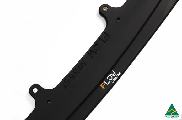 FLOW Designs  MK3.5 Focus ST (Facelift) Front Lip Splitter (2 Piece) - MODE Auto Concepts