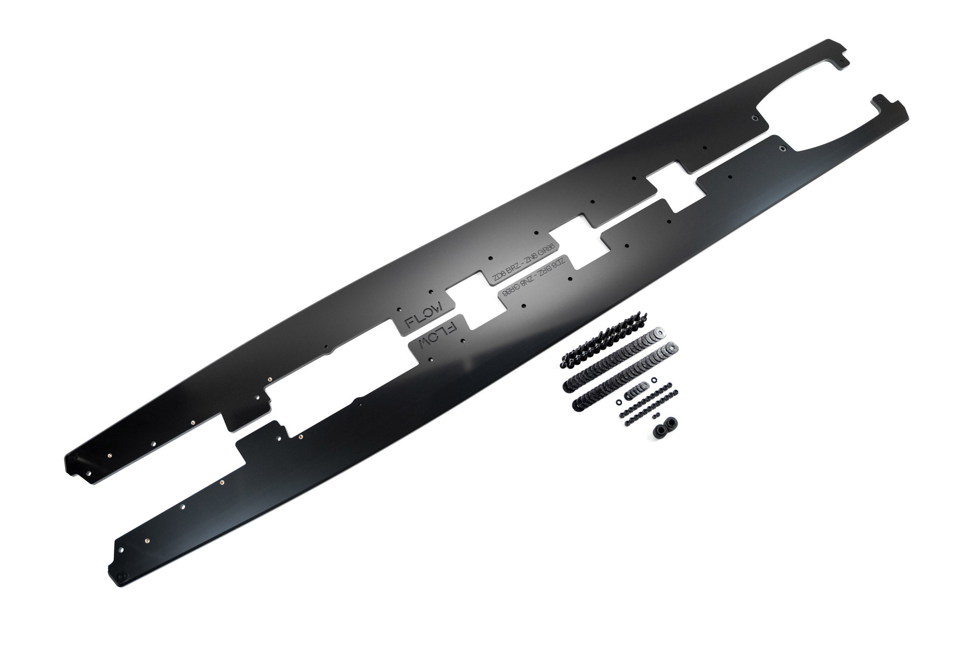FLOW Designs  ZD8 BRZ Side Skirt Splitters (GLOSS: Pair) - MODE Auto Concepts