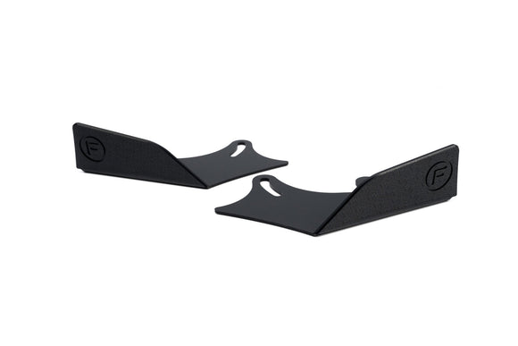FLOW Designs  ZD8 BRZ Front Lip Splitter Winglets (Pair) - MODE Auto Concepts